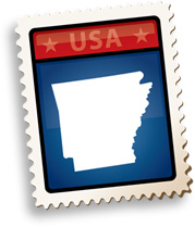 Arkansas Stamp