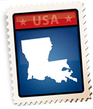 Louisiana Stamp